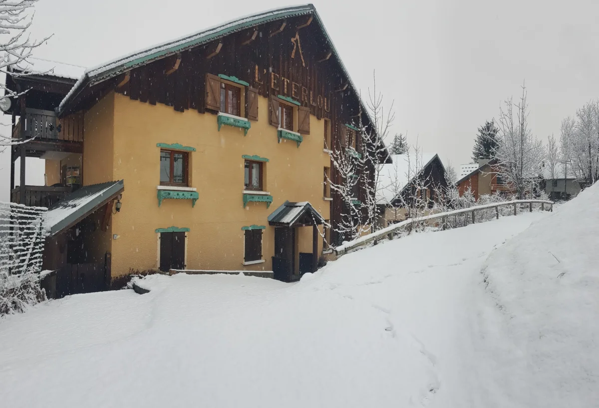 Eterlou sous la neige